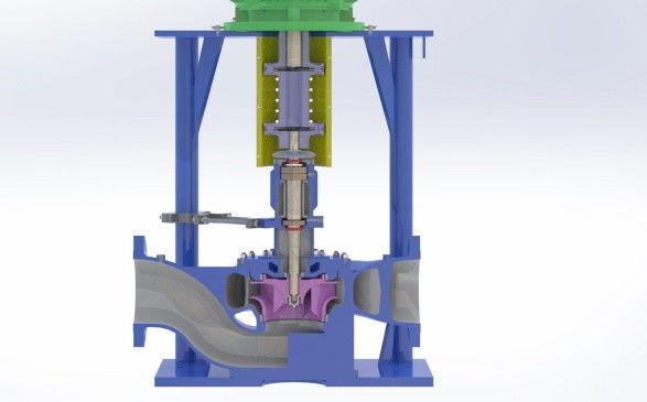 Ascenseur pétrochimique du processus 300m de pompe centrifuge d'étape unique et à plusieurs étages