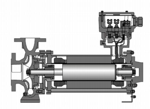 Type à rotor en boîte 1000m3 H d'étape unique de pompe